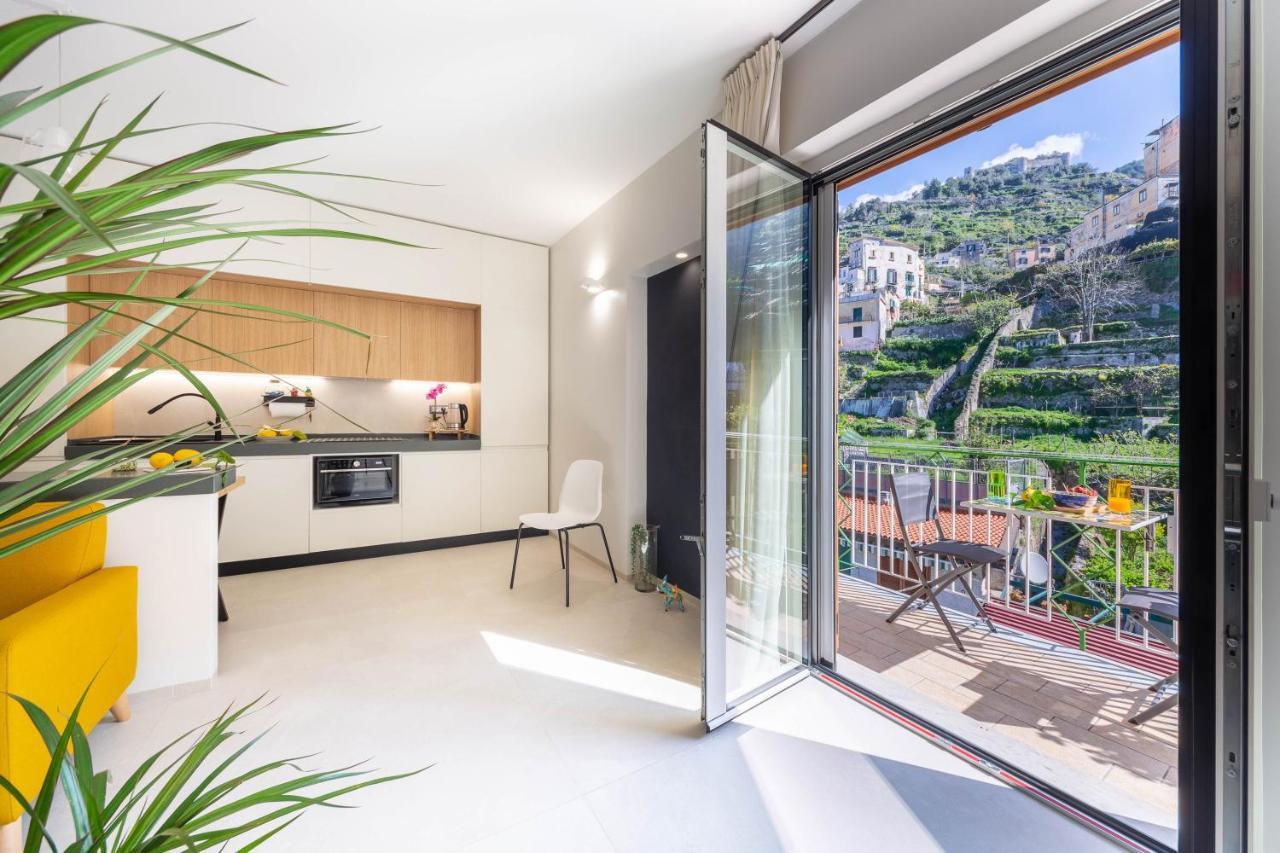 Casa Aura - Amalfi Coast Apartment Maiori Ngoại thất bức ảnh