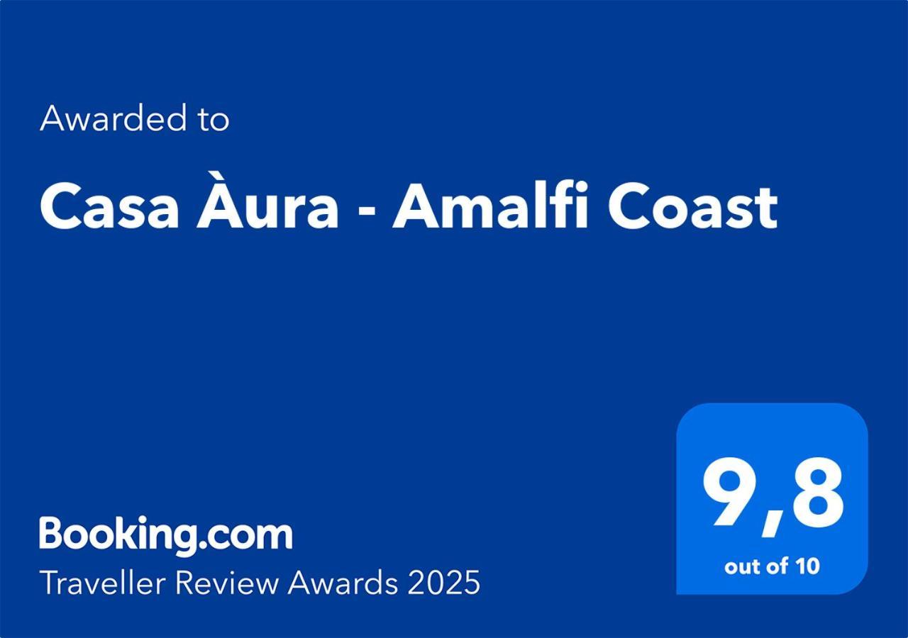 Casa Aura - Amalfi Coast Apartment Maiori Ngoại thất bức ảnh